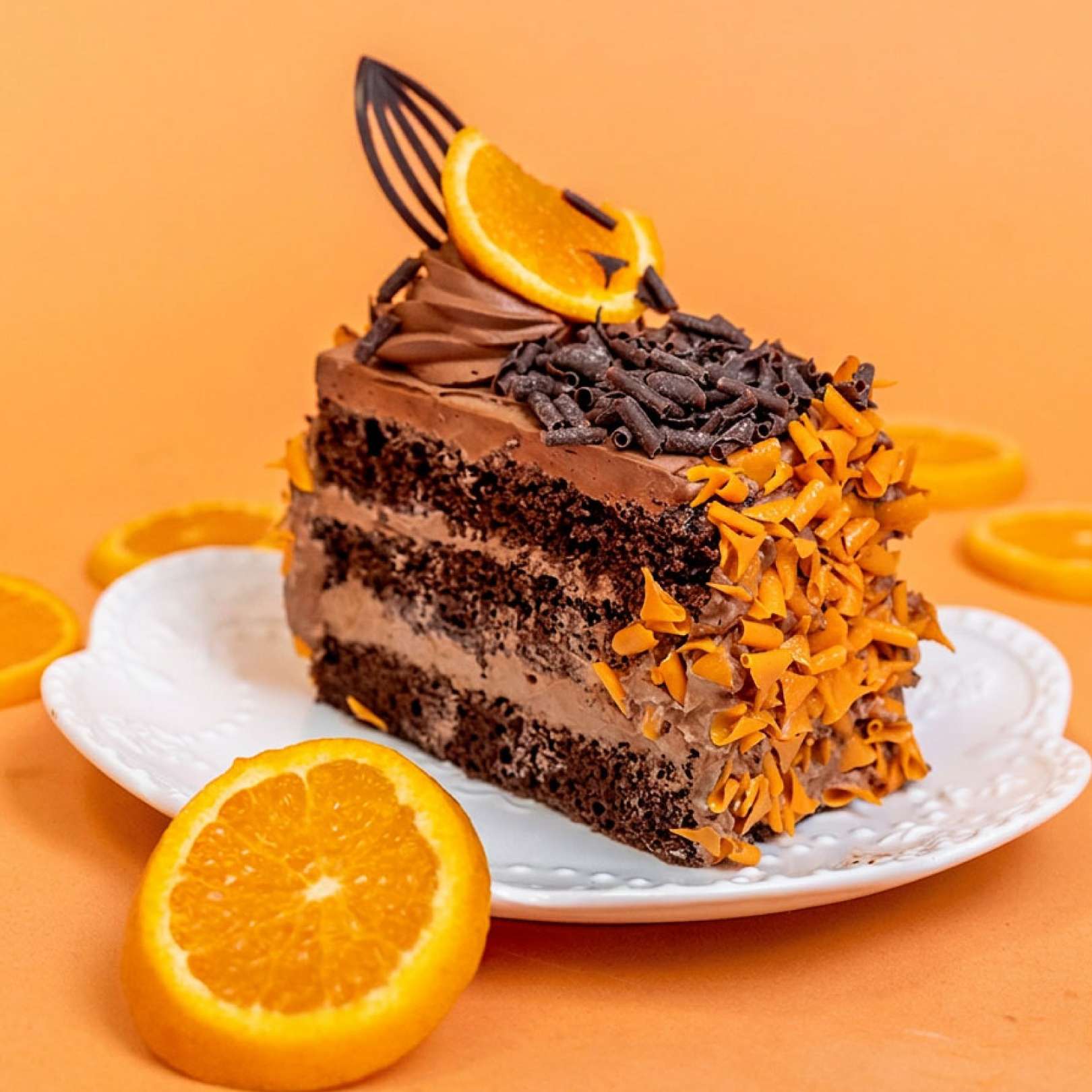 Tangy Truffle Cake Slice