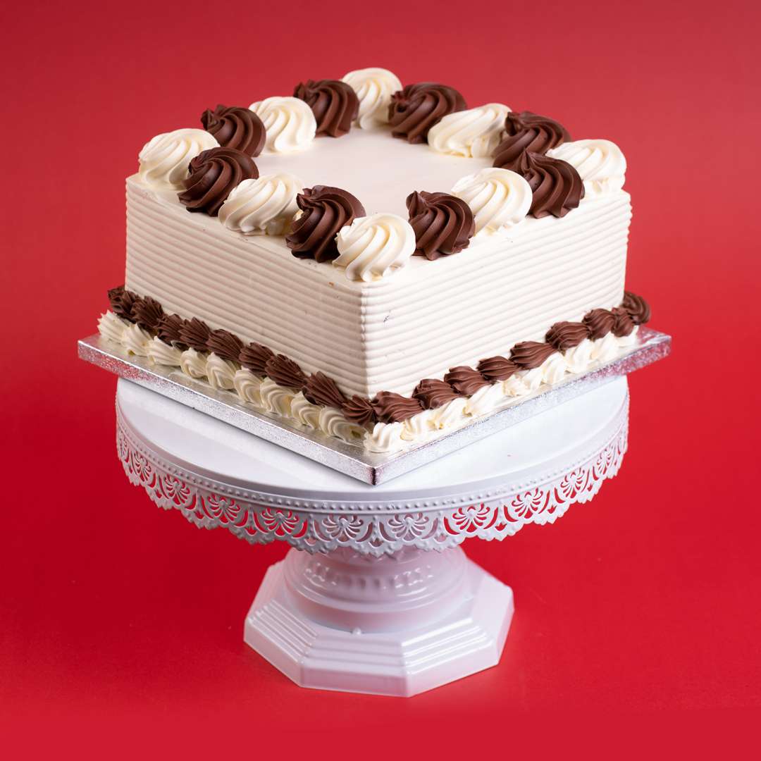 The Frosted Duo Cake