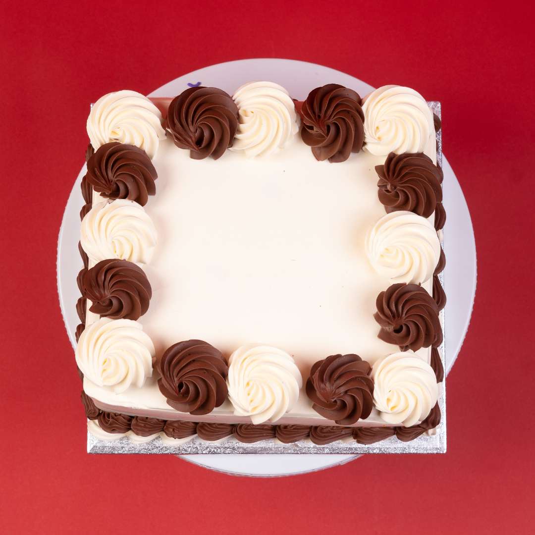 The Frosted Duo Cake