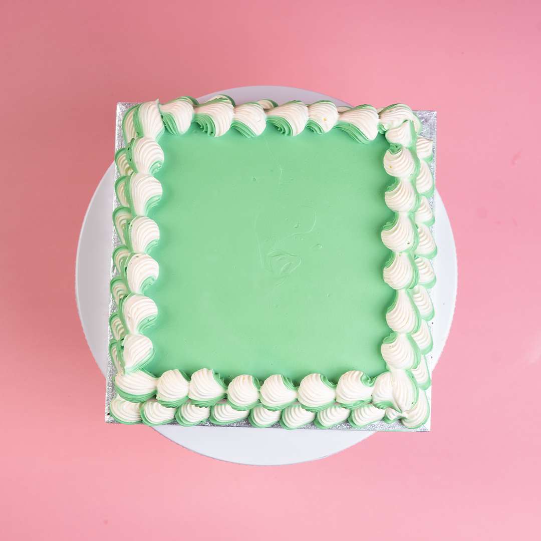 Vanilla Meadow Square Cake