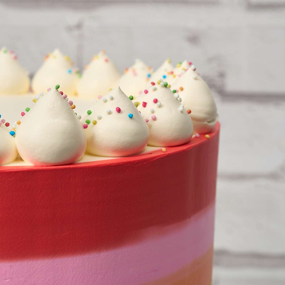 Vanilla Rainbow Cake