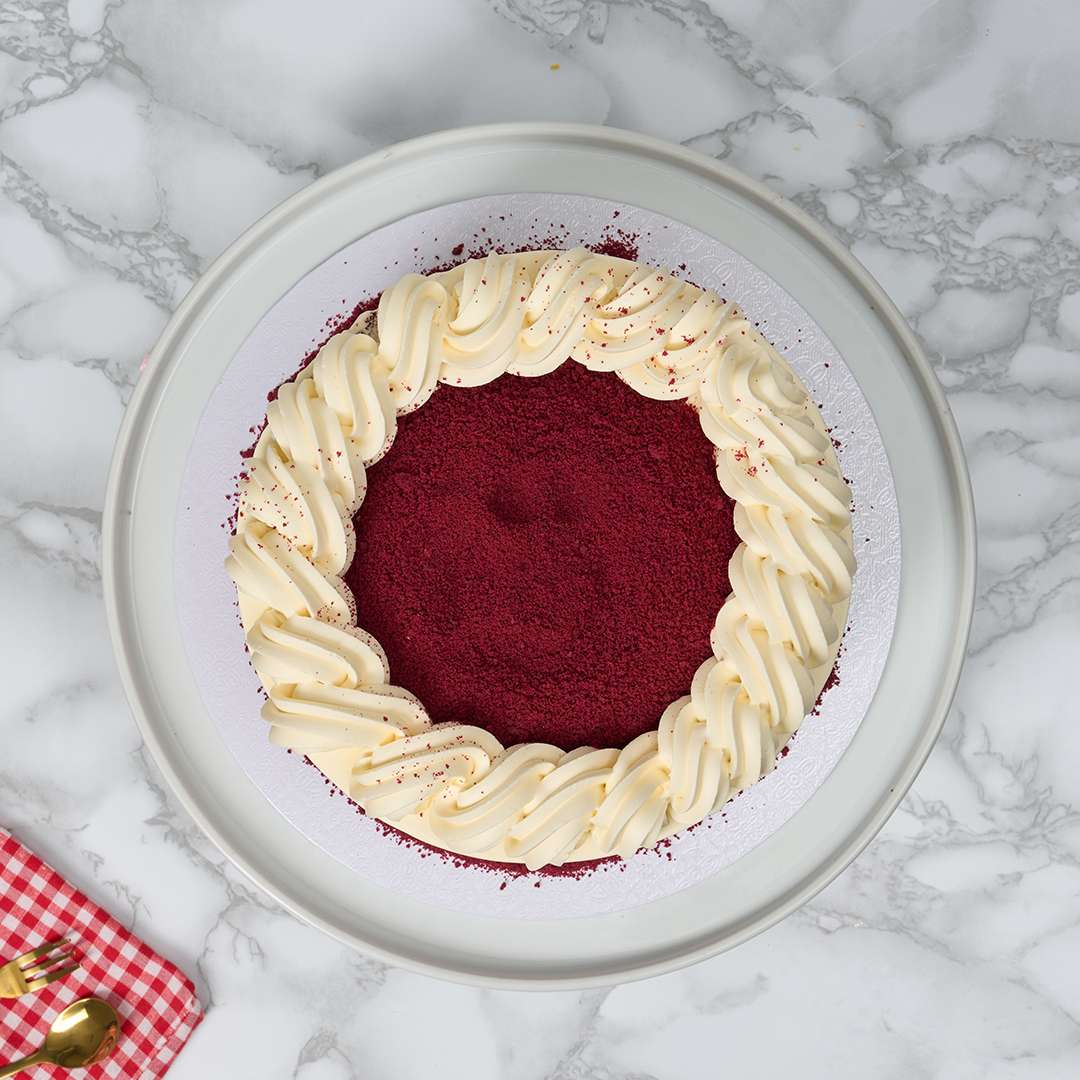 Vegan red velvet cake