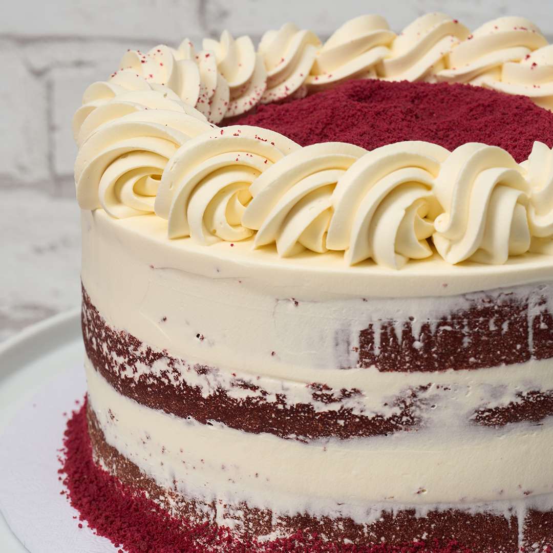 Vegan red velvet cake
