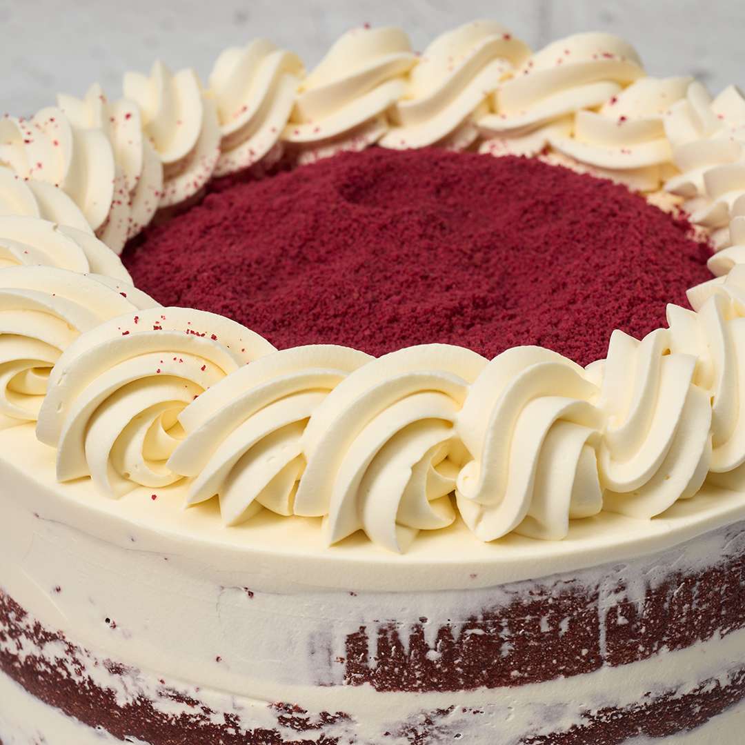 Vegan red velvet cake