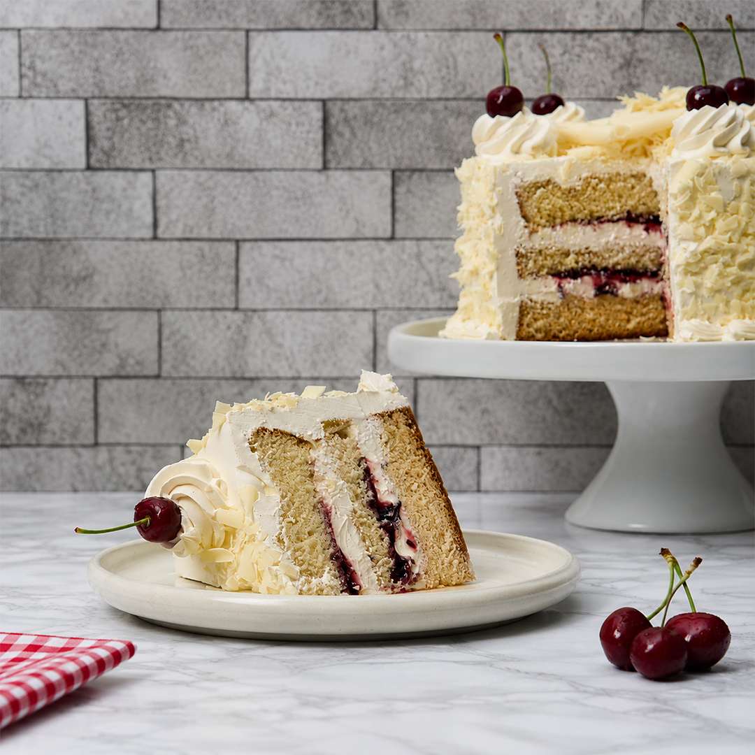 White Forest Cake