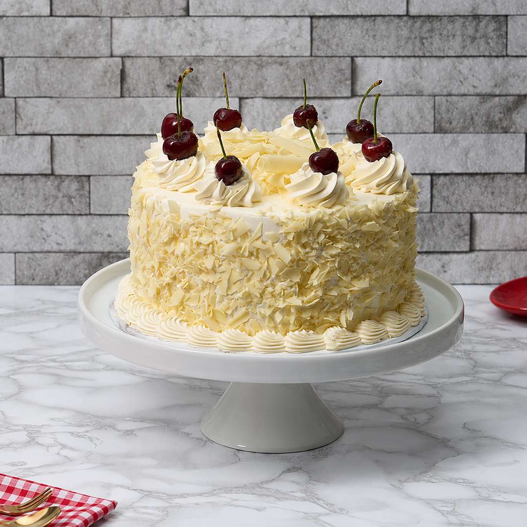 White Forest Cake