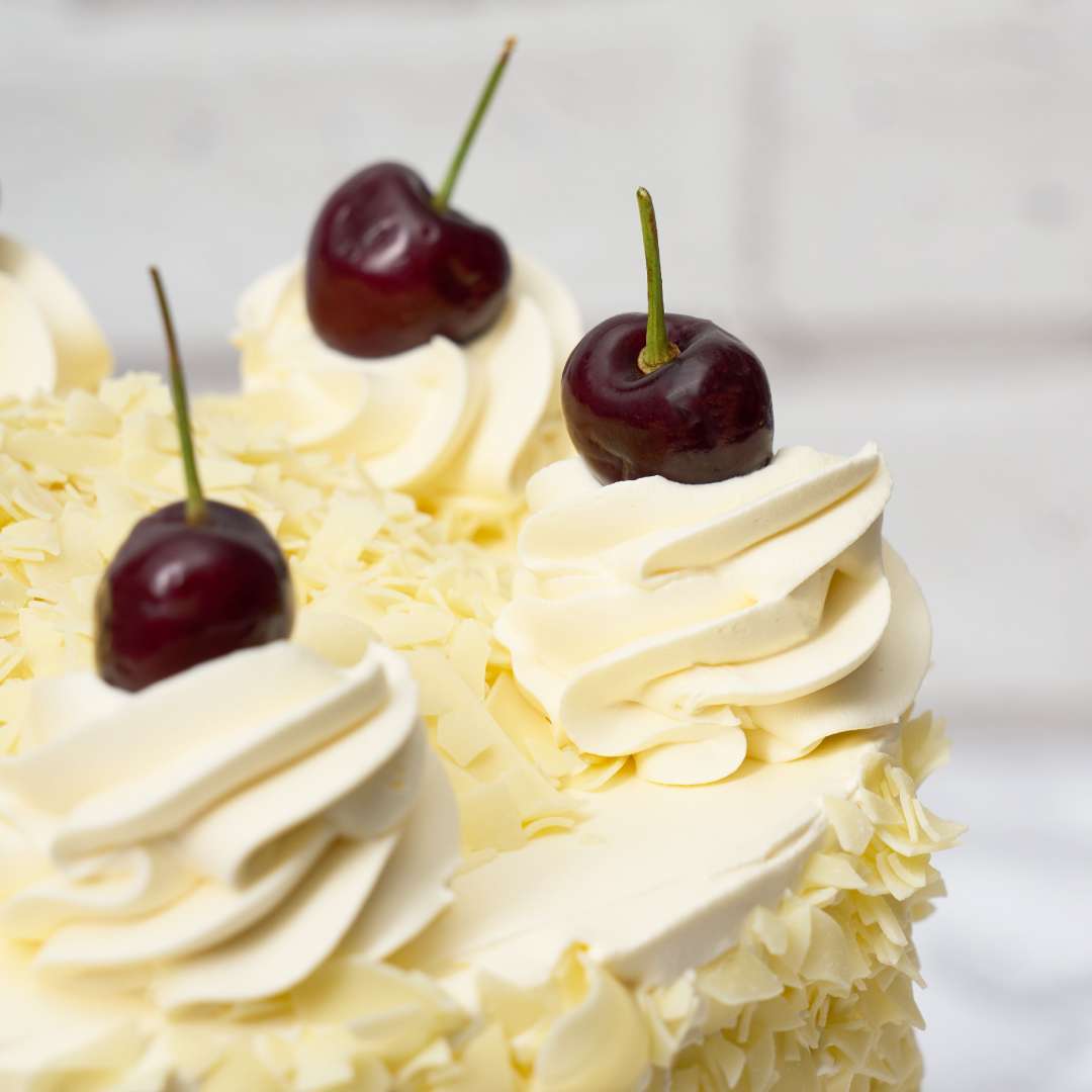 White Forest Cake