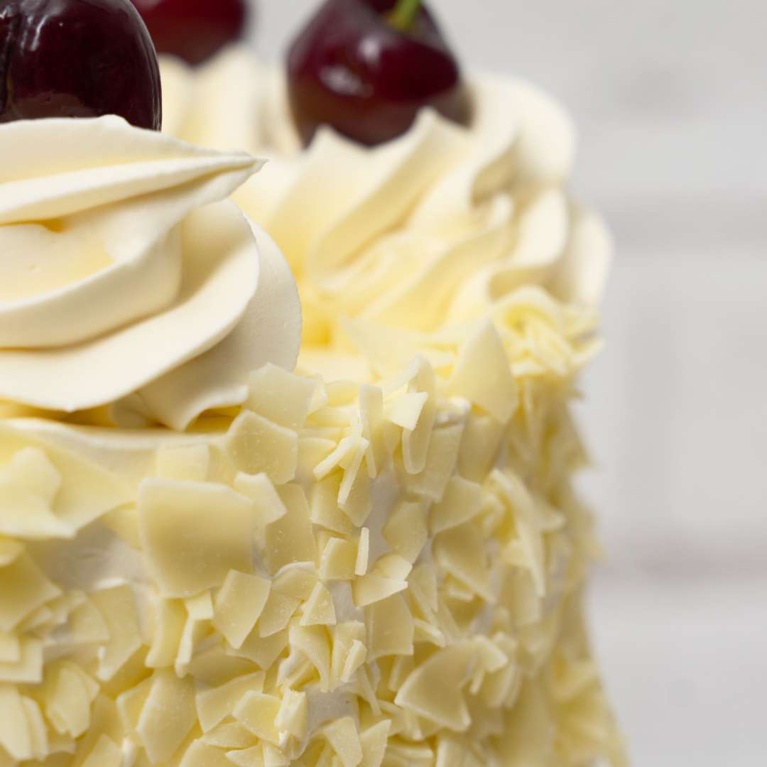 White Forest Cake