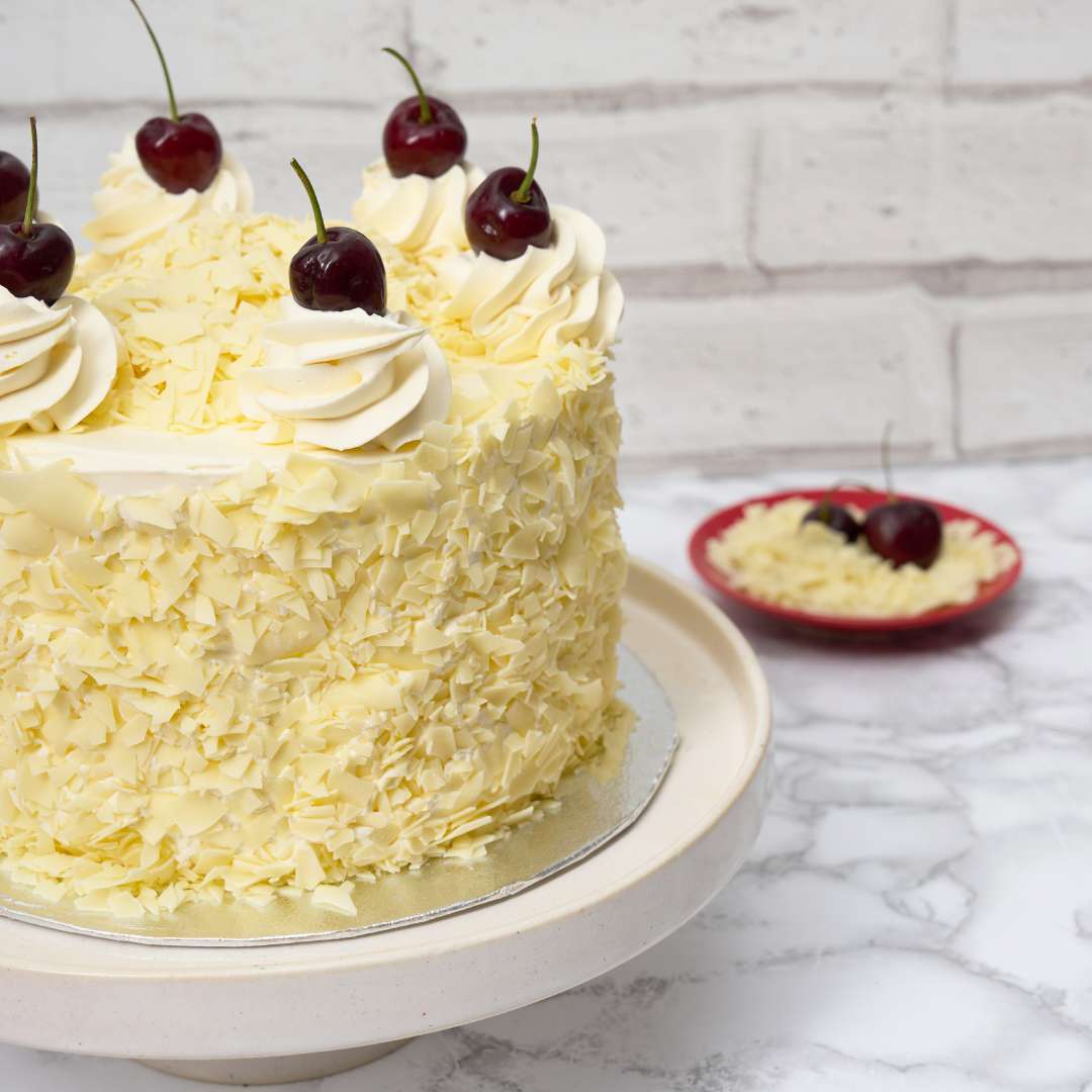 White Forest Cake