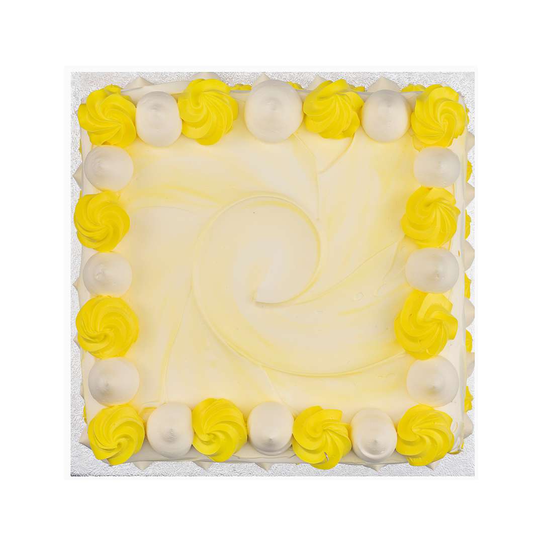 Yellow Prism Cake