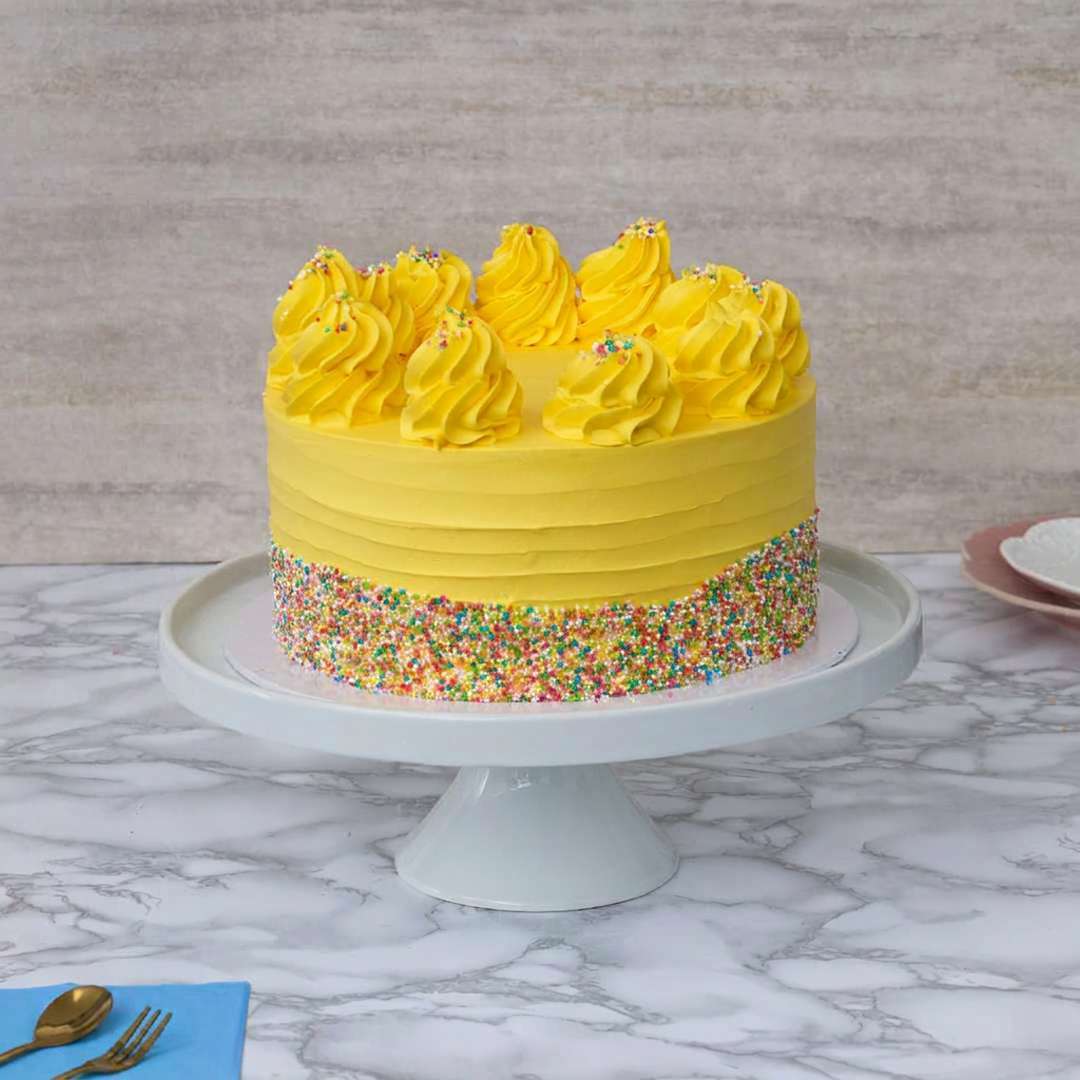 Yellow Vanilla Cake